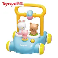 在飛比找momo購物網優惠-【Toyroyal 樂雅】森林好朋友音樂助步車