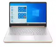 HP 14 Series 14" Laptop - Intel Celeron N4020, 4GB RAM, 64GB eMMC, Rose Gold