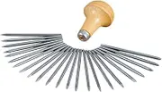 Rivet Making Tool Kit Model Kit Rivet Puncher Easy to Use Multifunction Sturdy Metal Craft Hand Tools Model Puncher Supplies