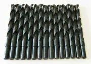 15 CRAFTSMAN 7/16" HIGH SPEED STEEL BLACK OXIDE DRILL BITS METAL SPLIT POINT