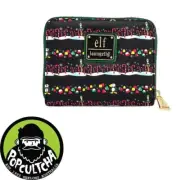 Elf - Buddy in Manhattan 4” Faux Leather Zip-Around Wallet "New"