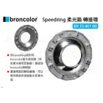 數位小兔【BRONCOLOR SPEEDRING 柔光箱 轉接環 BR 33.401.00】轉接座 卡盤 卡口 無影罩