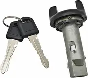 EXEGPLPVK Ignition Key Switch Lock Cylinder with 2 Keys 702671 Fit for Chevy Fit for Gmc C K Pickup 95 96 97 Auto Start Switch Lock Core