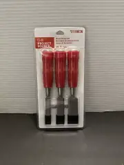 Project Source 3 Piece Wood Chisel Set 0159836-New & Factory Sealed PS/1