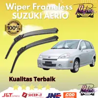 在飛比找蝦皮購物優惠-SUZUKI 鈴木aerio無框汽車前雨刷一對2片左右無鐵架