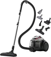 AEG 6000 Bagless Vacuum Cleaner AL61A4UG, Lightweight and Compact Suitable for Animal Pet Hair, Dust, Hard Floor and Carpet, Powerful Performance, 600 W, 1.6L, 74 Decibels, Urban Grey