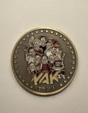 The Yak Barstool Sports Wheel Golden Kiss Coin 2.0