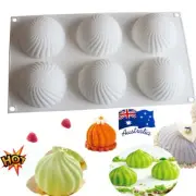 Silicone Half Ball Sphere Mold Cake Chocolate Muffin Tray Baking Mousse Mould IW