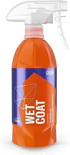 GYEON Quartz Wet Coat (500ml) Hydrophobic Silica Spray Coating for Easy Gloss and Protection-Safe on All Exterior Surfaces