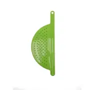 Hand Held Pot Strainer Pasta Pan Drainer Handle Plastic Veggie Fruit Colander