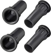 sourcing map 35mm x 80mm Speaker Port Tube Subwoofer Bass Reflex Tube Bass Woofer Box 4pcs