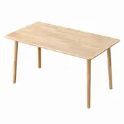 Furb Dining Table Wooden Frame Rectangle Oak 80x80/120x60/140x80/160x80cm