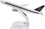 TANG DYNASTY(TM) b777 Singapore Airlines Metal Airplane Model Plane Toy Plane Model
