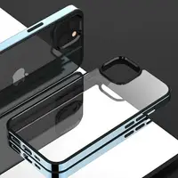 在飛比找樂天市場購物網優惠-透明手機殼 超薄散熱 電鍍手機殼 適用於iphone 13 