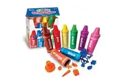 Learning Resources Rainbow Sorting Crayons - 56 Pieces, Ages 3+ Kids Crayons, Early Color Recognition Sorting, Toddler Sort and Stacking Toys