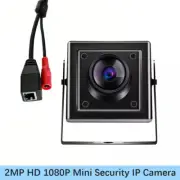 2MP HD 180 Degree Fisheye Mini POE Pinhole IP Camera Home Security Spy Camera
