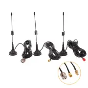 UV5R Gain Antenna For Walkie Talkie Radio Mini Suction Cup Car UT-106UV Antenna