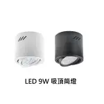 【燈王的店】 LED AR111 吸頂筒燈+LED 9W燈泡 TYL343+LED-AR111-9W 白框/黑框 白光/自然光/黃光