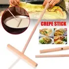 Wooden Pancake Scraper Crepe Maker Pancake Batter Spreader Stick DIY Hot sale