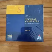 Bach Secular Cantatas 11 CD Set Teldec Records-1999 New & Sealed