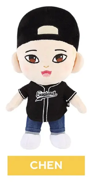 官方週邊商品 EXO DOLL 25公分娃娃 [Chen 金鍾大] (韓國進口版)