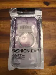 Anynve Purple Glitter iPhone 14 Pro Max Phone Case[Compatible with MagSafe][Full
