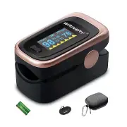 WRINERY Pulse Oximeter Fingertip, Oxygen/ O2 Saturation Monitor, OLED Portabl...