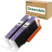 GreenArk Compatible Canon 680 681 Ink Cartridge PGI-680 XL CLI-681 XL Ink Replacement for Canon PIXM TR7560 TR8560 TS6160 TS6260 TS8160 TS8260 TS9160 TS9560 TS706 (2 Photo Blue)