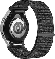 Nylon Sport Loop for Samsung Galaxy Watch 7/6/5/4 40mm 44mm/FE/Galaxy Watch 6 Classic 43mm 47mm/Watch 5 Pro 45mm/Watch 4 Classic 42mm 46mm, 20mm One Click No Gap Breathable Sports band