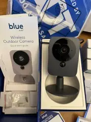 16 Pcs. Blue By ADT Smart Home Full Security System-Outdoor Wireless Camera, Hub