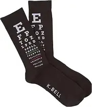 K. Bell Men's Fun Jobs & Occupation Crew Socks-1 Pairs-Cool & Funny Novelty Dad Gifts