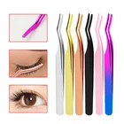 Eyelash Curler Professional Extension Supplies 3d Volume False Eyelashes Tweezer