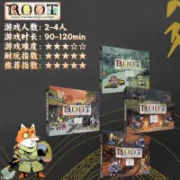 在飛比找蝦皮商城精選優惠-【小木木—桌遊】ROOT茂林源記 英文版桌遊河岸擴展種族戰爭