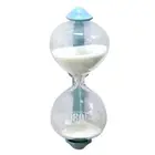 Dulton Sax Blue 8.5cm Magnetic 3-Minute Sandglass Kitchen Timer/Clock Hourglass