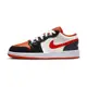 Nike Jordan 1 Low Halloween 大童 女生 漆皮喬丹 運動休閒鞋 橘黑白 DV1335800