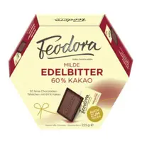 在飛比找蝦皮購物優惠-德國Feodora 賭神巧克力 60% 30 片大盒裝, 德