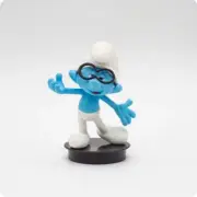 Anime Smurfette Smurf Action Figure Cartoon Character Desktop Decor Collection B