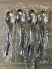 Oneida GLORIA MONTCLAIR Rogers Deluxe Stainless Dinner TableSpoon Lot of 4