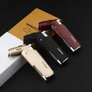 Metal Windproof Lighter Outdoor Torch Turbo Jet Butane Cigar Cigarett Refillable