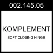 IKEA KOMPLEMENT Soft Closing Hinge 3 Pack 002.145.05