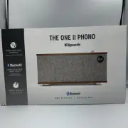 Klipsch The One II Phono Wireless Bookshelf Speaker - Walnut -