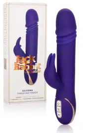 California Exotic Ultra Powerful Thrusting 9" Jack Rabbit Vibrator