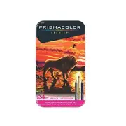 Prismacolor Premier Soft Core Colored Pencils 24 Count Pack of 1 Multicolor