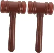 COOPHYA Authentic Judge Gavel Toy Set Boys and Girls Mallet Props for Dress up Enhance Imaginative Play and Learning