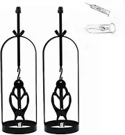 QRTBHOP Breast Nipple Clamps 1 Pair Metal Nipple Labia Clips Nipple Clamps Long Version Adjustable Clamps Bondage SM Sex Toys for Women