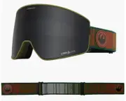 NEW Dragon PXV2 Snow Goggles-Gigi Ruf-Lumalens Dark Smoke + LL Amber
