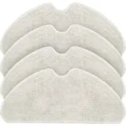 4 Pack Replacement Mop Pads for D10S, D10S PRO, D9 Max, F9 PRO Robot Vacuum Cleaner, Washable Reusable Mop Pad