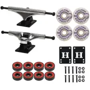 Core Hollow Skateboard Trucks, 56mm Spitfire Wheels, Abec 5 Bearings Kit Package