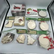 Decoupage/napkins , Mixed lot Christmas, And Ornaments For Crafting