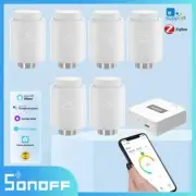 SONOFF TRV Zigbee Thermostatic Radiator Valve TRVZB Smart Temperature Control TR
